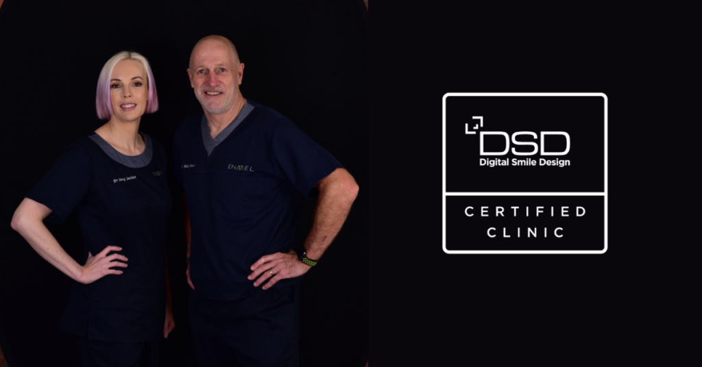 Dr Mark Bowes and Dr Sheryl Smithies are registered DSD practitionars. Enamel Dentistry is one of registered Digital Smile Design clinics. 