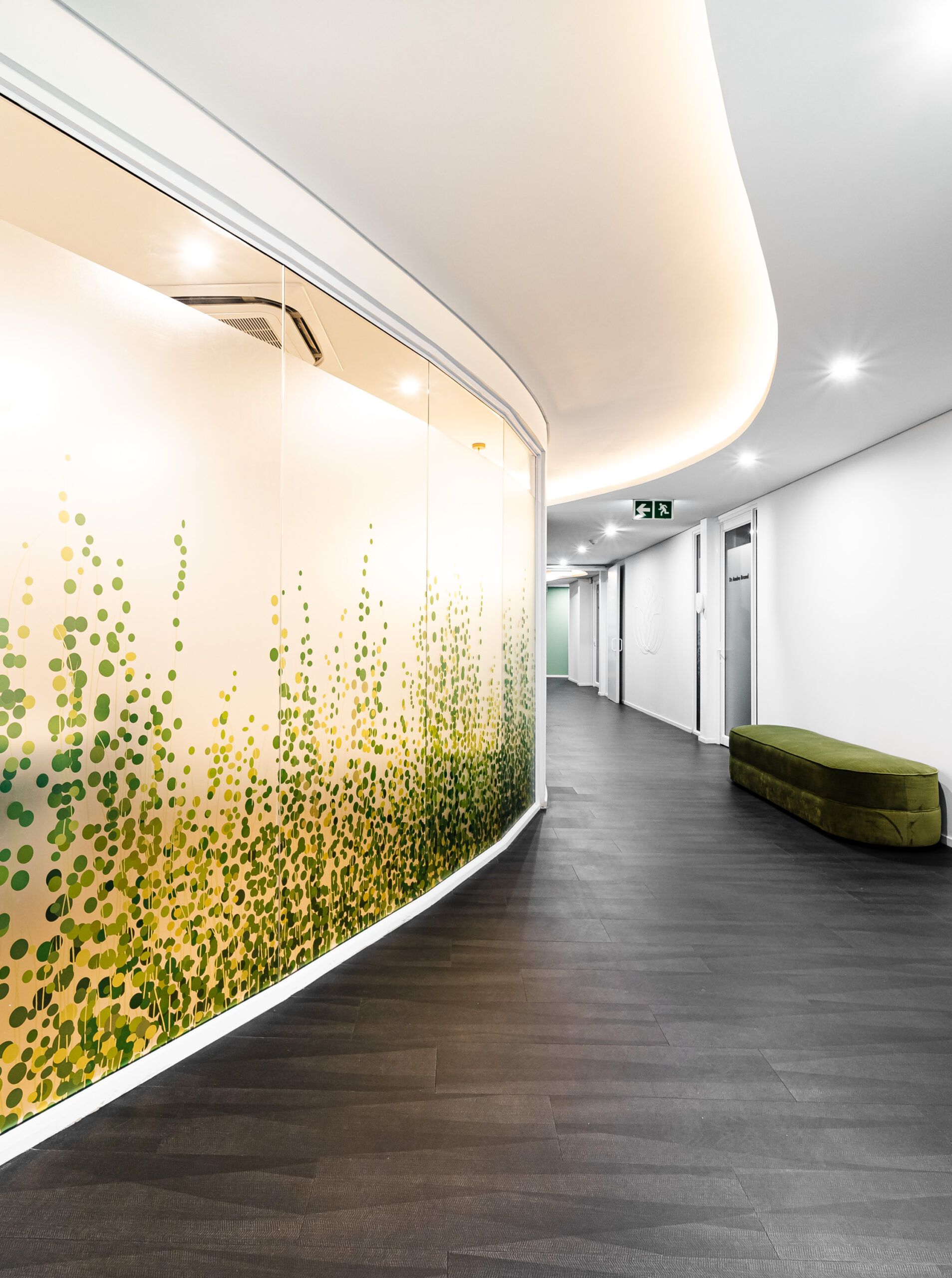 Cape Town dentist Enamel Clinic ensuring patient comfort with wide corridors