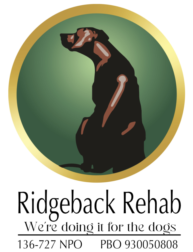 Ridgeback Rehab Logo
