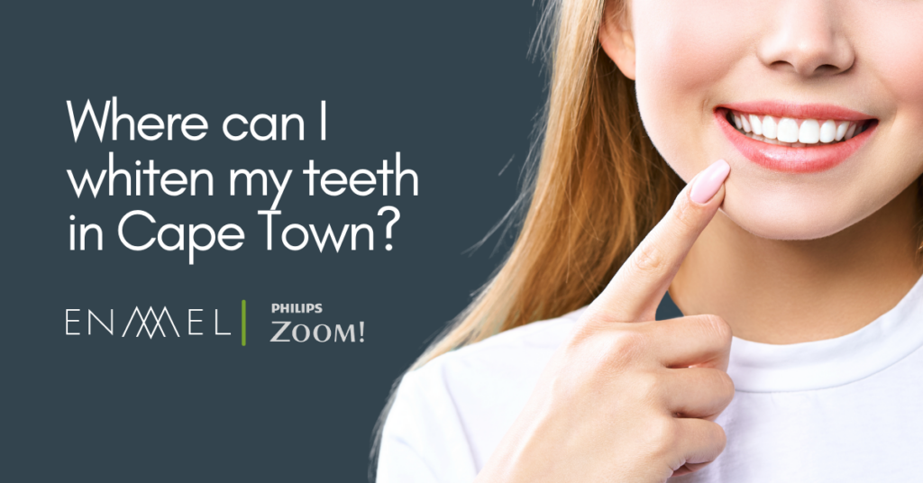 Zoom! teeth whitening in Cape Town to help whiten the shade of your teeth